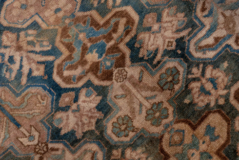 Antique Baktiary Area Rug (5' x 12')